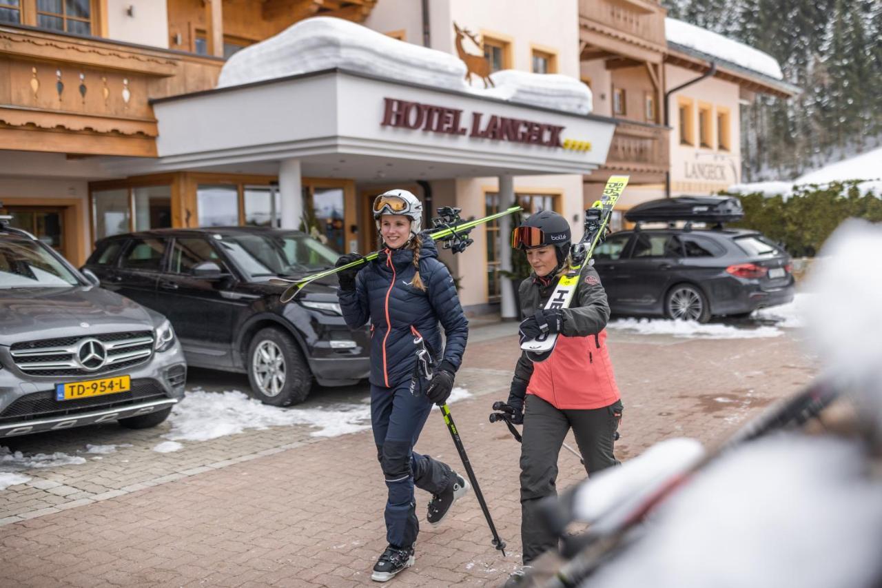 Hotel Langeck Maria Alm am Steinernen Meer Eksteriør billede